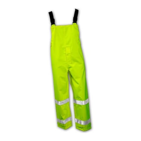 Tingley® O24122 Icon„¢ Snap Fly Front Overall, Fluorescent Lime, 5XL